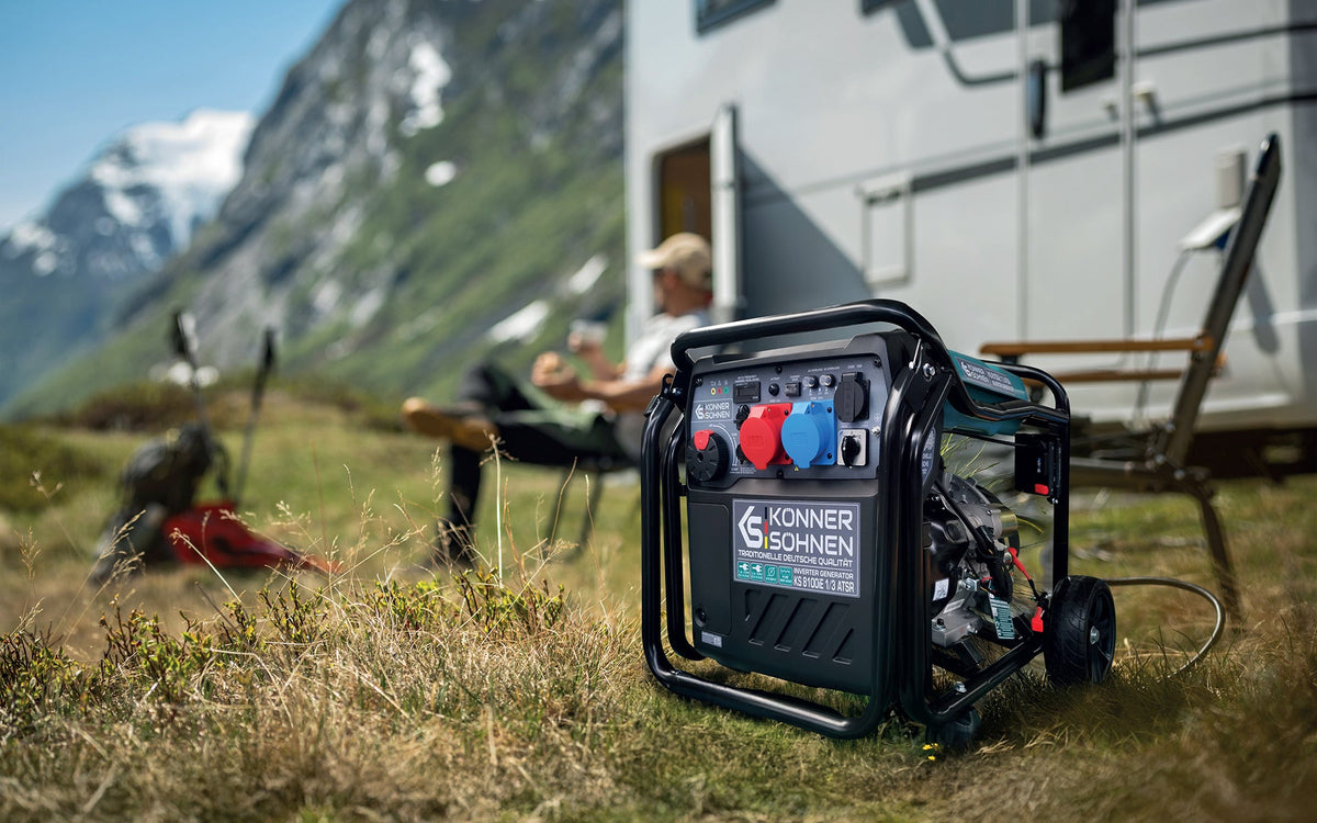 New Model in the Lineup: Inverter Generator KS 8100iE 1/3 ATSR from Könner & Söhnen