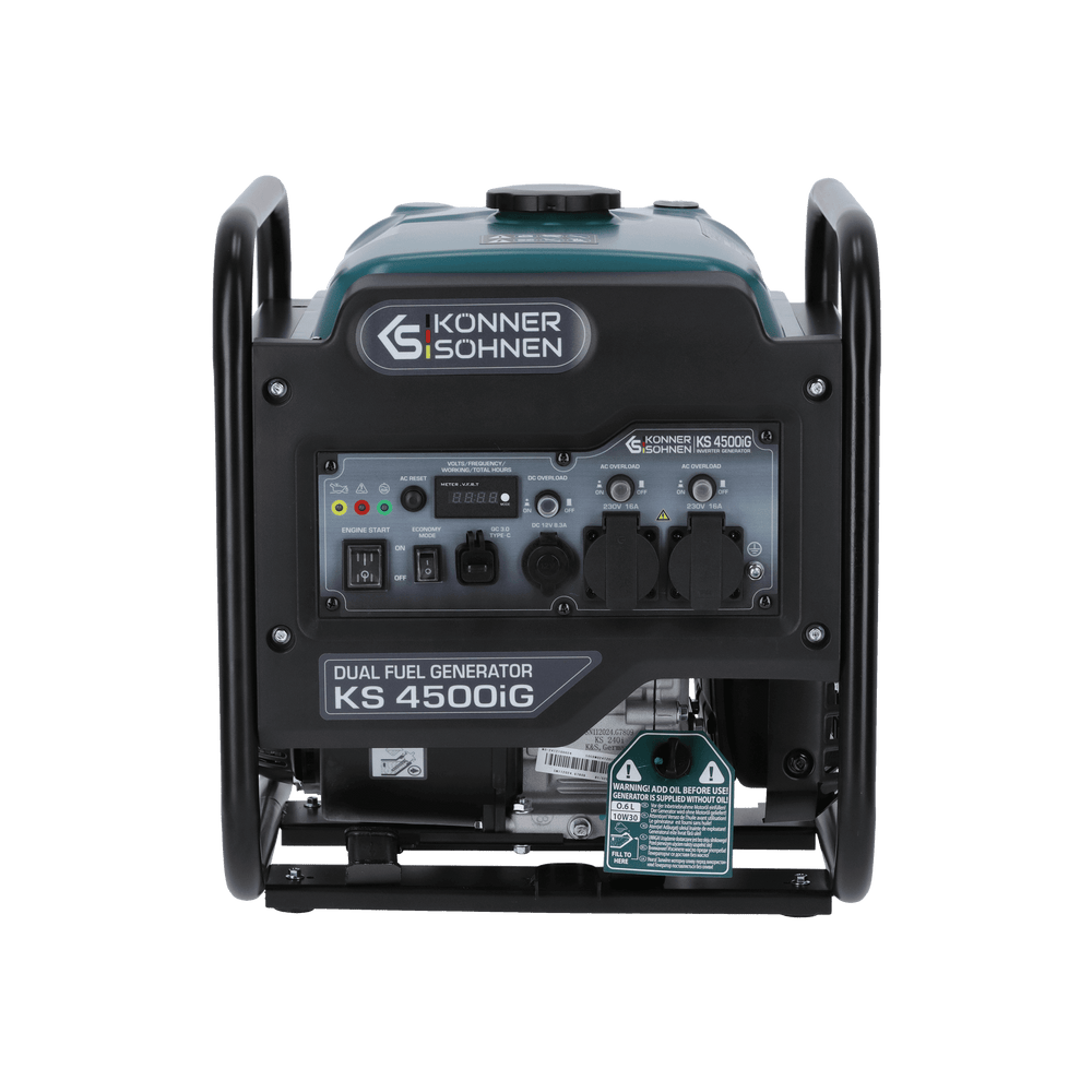 Dual Fuel Inverter Generator KS 4500iG