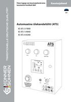 Automaatne Ülekandelüliti KS ATS 3/18, 1/40 HD, 4/63 HD