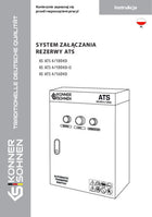 Automātiskais pārslēgšanas slēdzis KS ATS 4/100HD, 4/100HD-O, 4/160HD