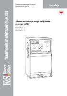 Automātiskais pārslēgšanas slēdzis KS ATS 4/32-12, KS ATS 4/32-15