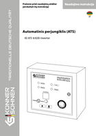 Automatinis perjungimo jungiklis KS ATS 4/63D-Inverteris