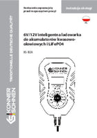 6V/12V intelligentne pliiakude ja LiFePO4 akulaadija KS-B2A