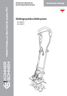 Glebogryzarka elektryczna K&S 1000/1500T E
