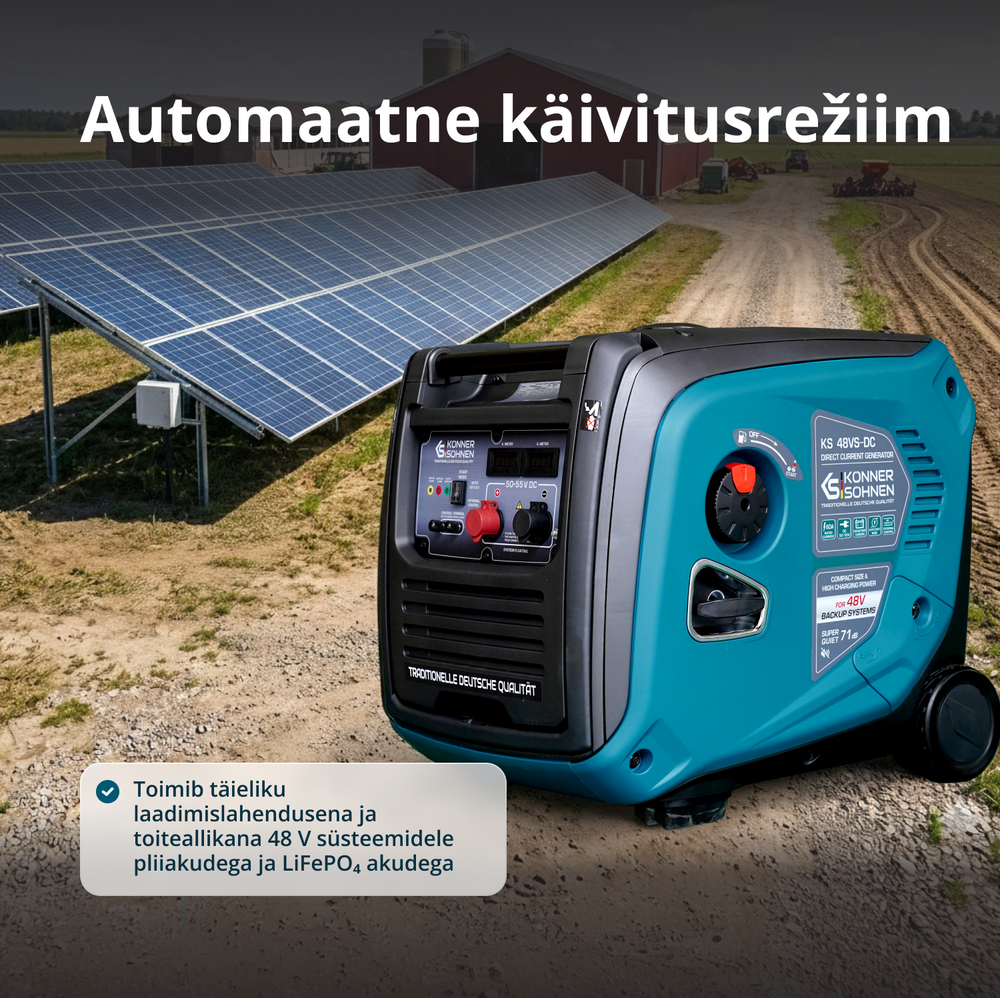 KS 48VS-DC alalisvoolugeneraator, versioon 50–55V