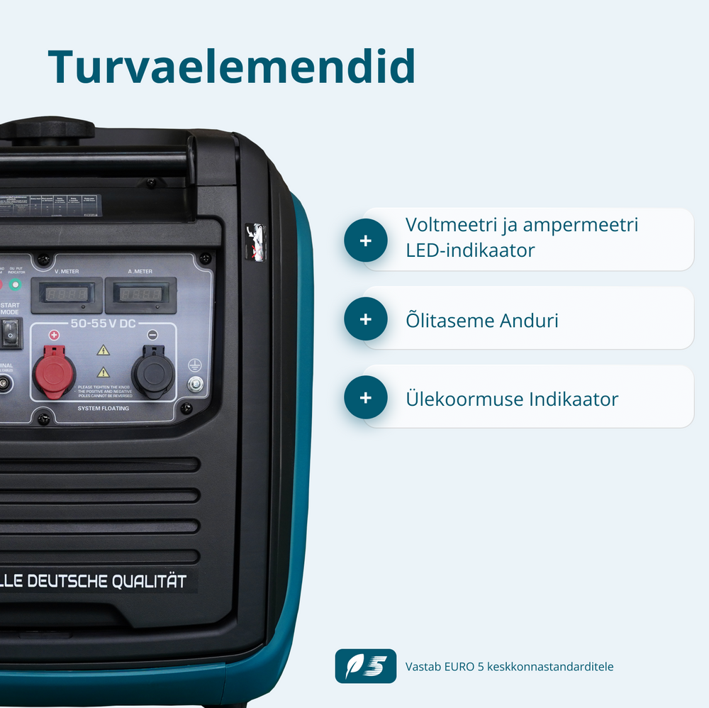 KS 48VGS-DC Alalisvoolugeneraator, versioon 50–55V