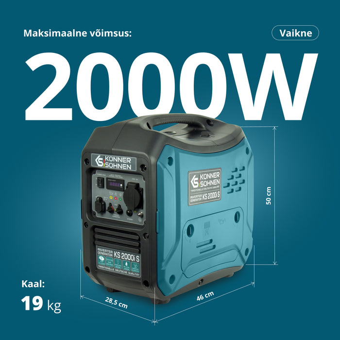 Invertergeneraator KS 2000i S