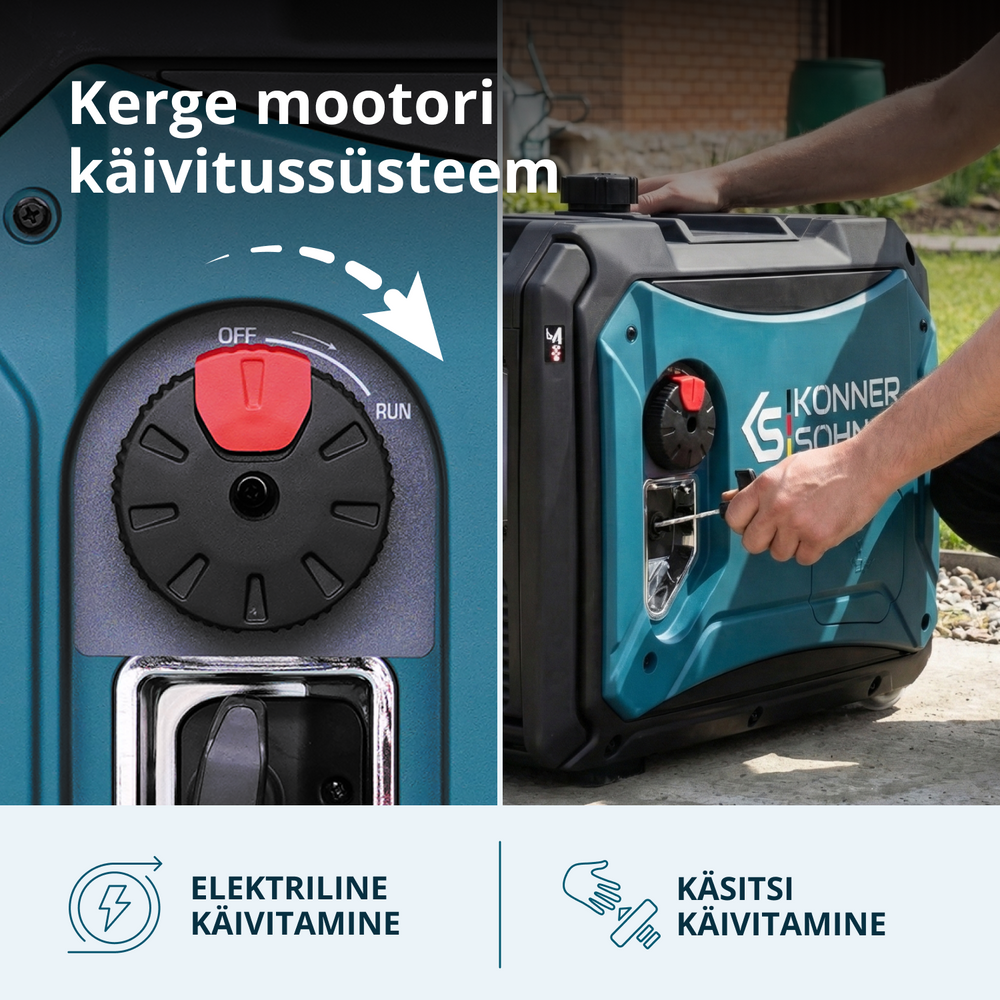 Invertergeneraator KS 4000iE S