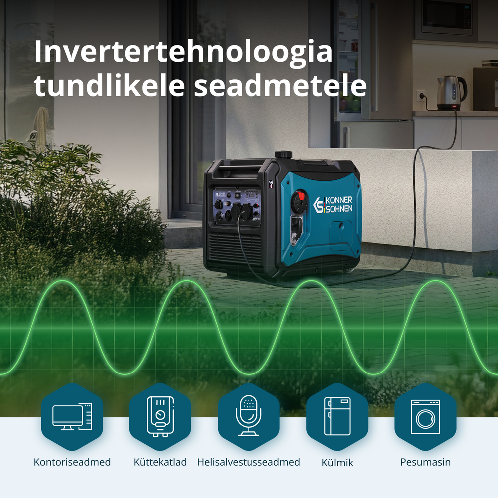 Invertergeneraator KS 4000iE S