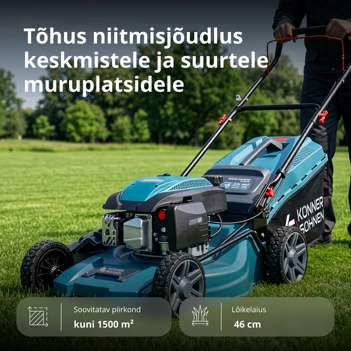 Bensiinimootoriga muruniiduk KS 46LMG