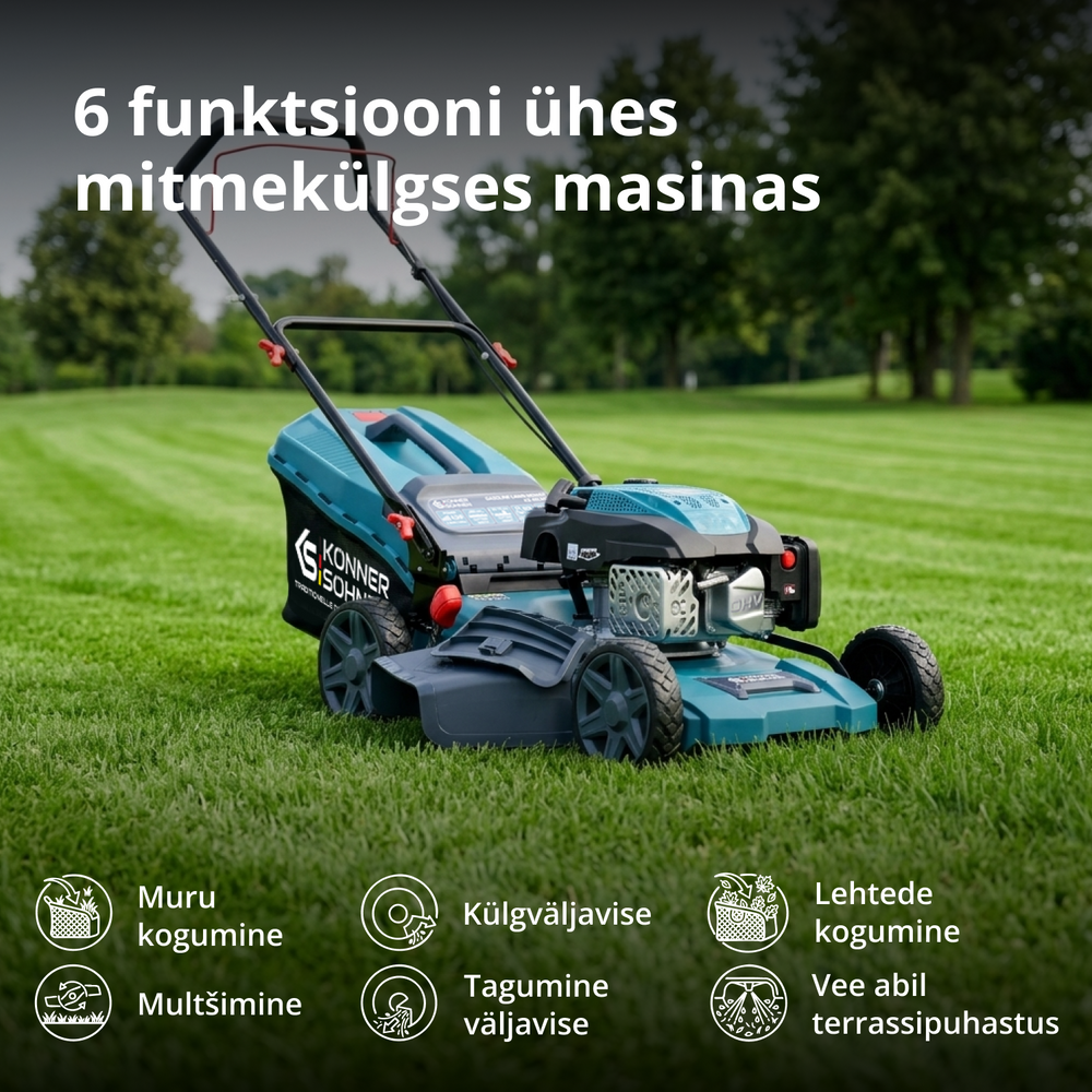 Bensiinimootoriga muruniiduk KS 46LMG