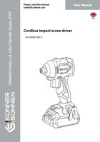 Cordless Impact Screw Driver KS ISD20V-260-4
