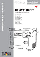 Dīzeļģeneratori K&S 2022 Heavy Duty