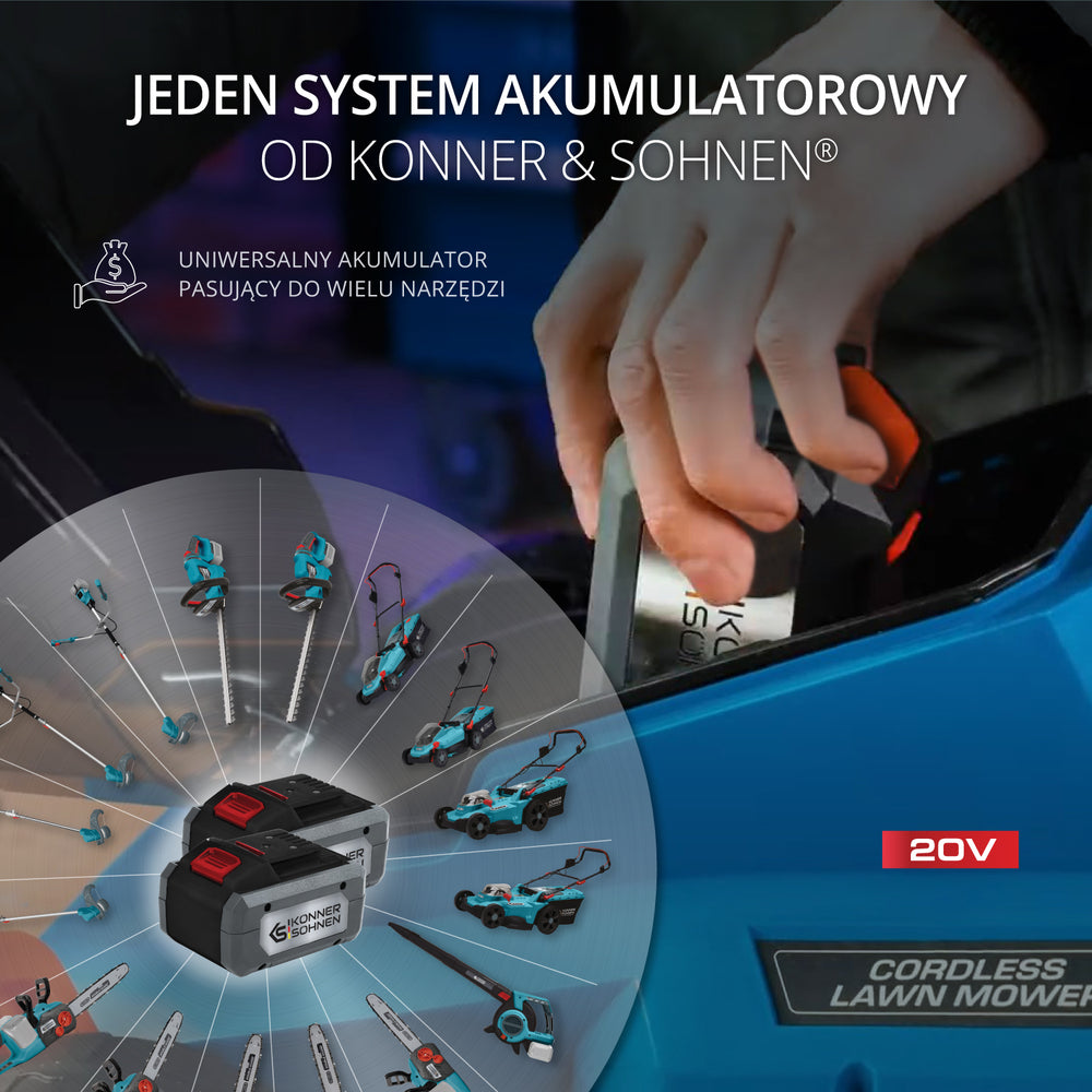 Kosiarka akumulatorowa KS 33LM-20V