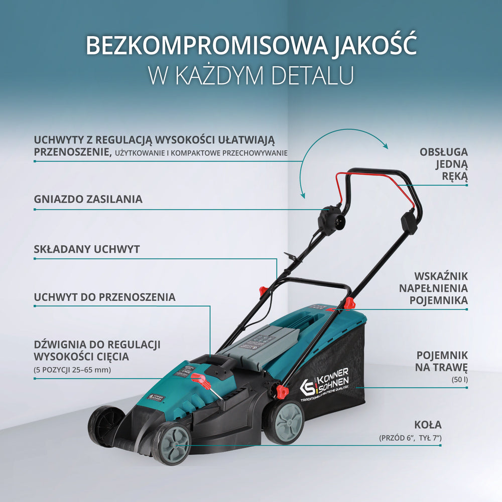 Kosiarka elektryczna KS 38LM-BL