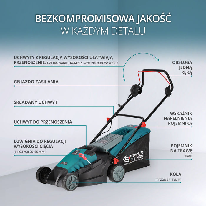 Kosiarka elektryczna KS 38LM-BL