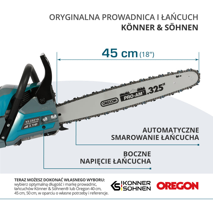 Bensiinimootorsaag KS CS31G-18-1