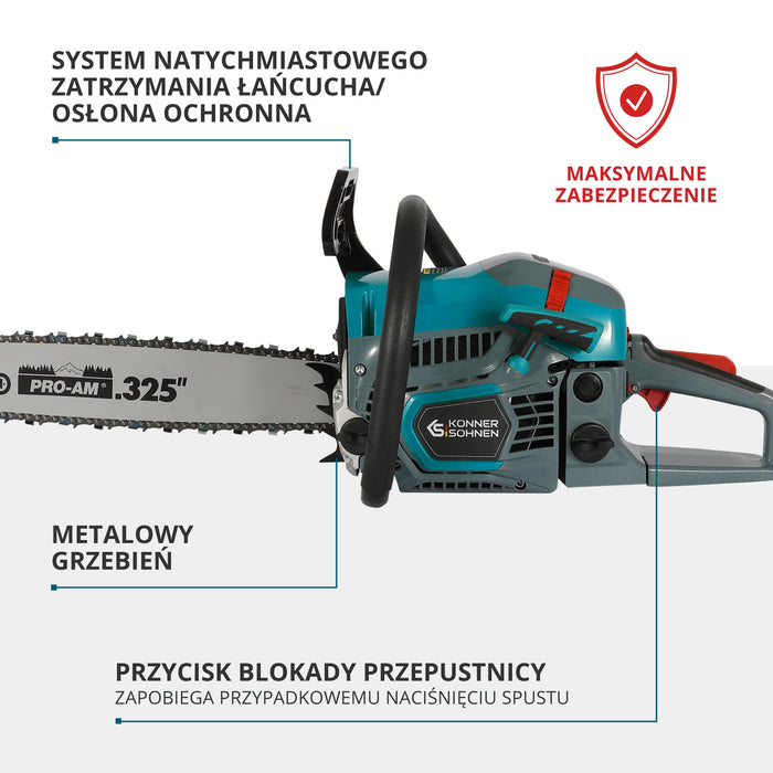Bensiinimootorsaag KS CS31G-18-1