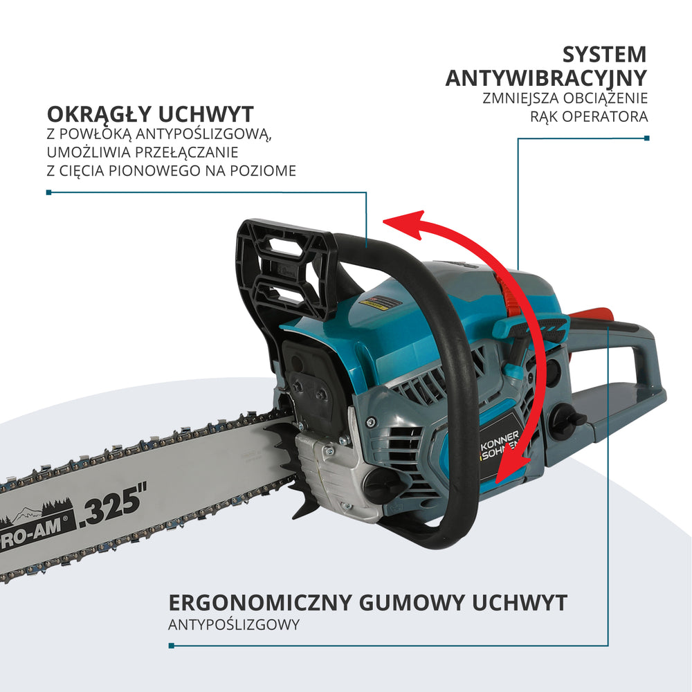 Bensiinimootorsaag KS CS31G-18-1