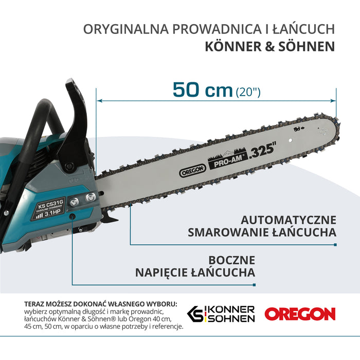 Bensiinimootorsaag KS CS31G-20-1