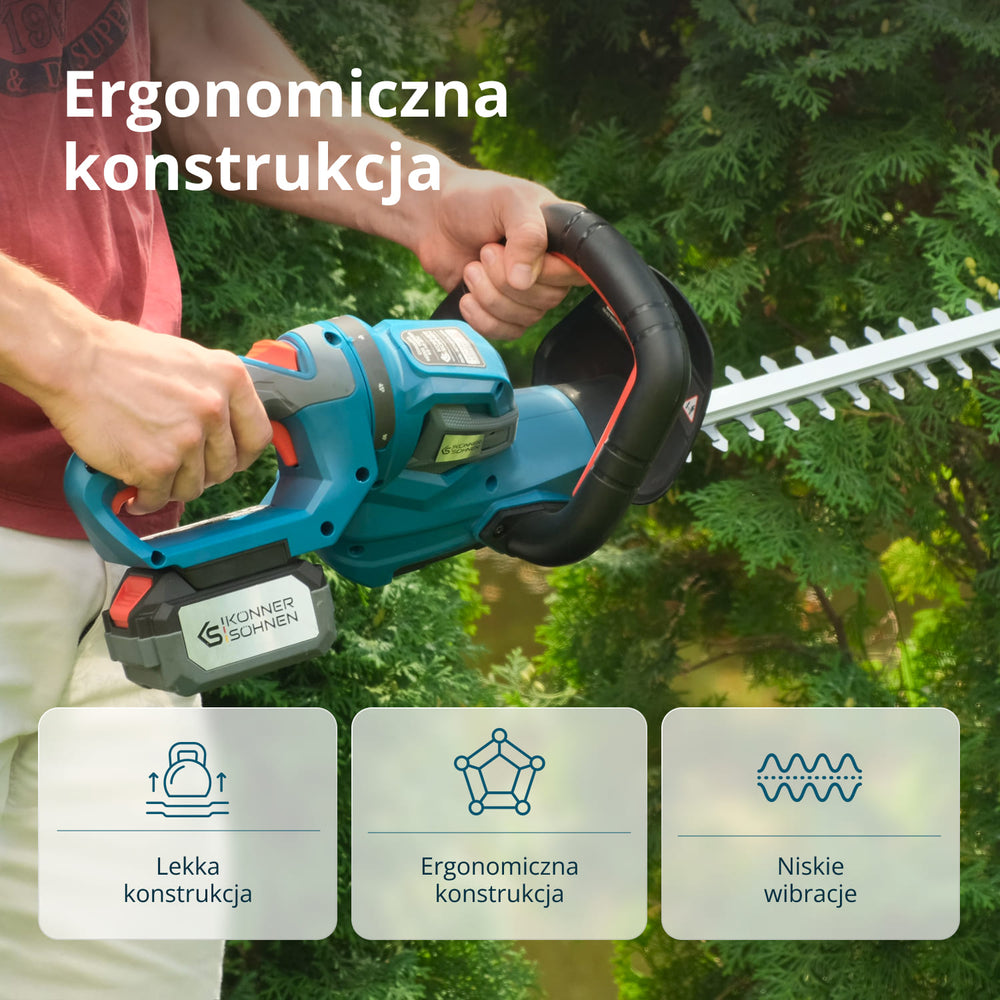 Juhtmeta hekilõikur KS HT-20V