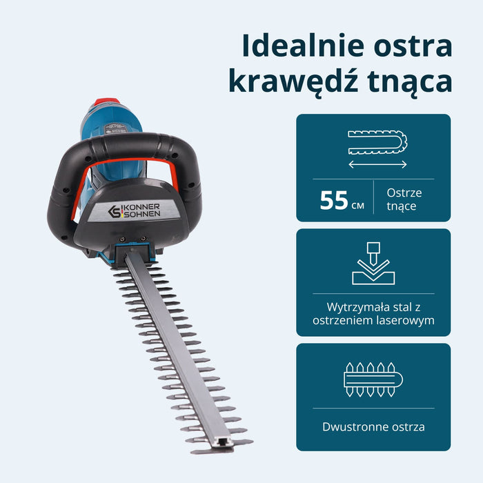 Juhtmeta hekilõikur KS HT-20V