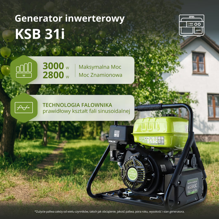 Invertora ģenerators KSB 31i