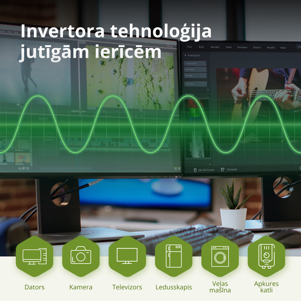 Invertora ģenerators KSB 35i