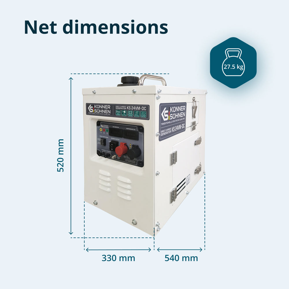 KS 24VM-DC Direct Current Generator