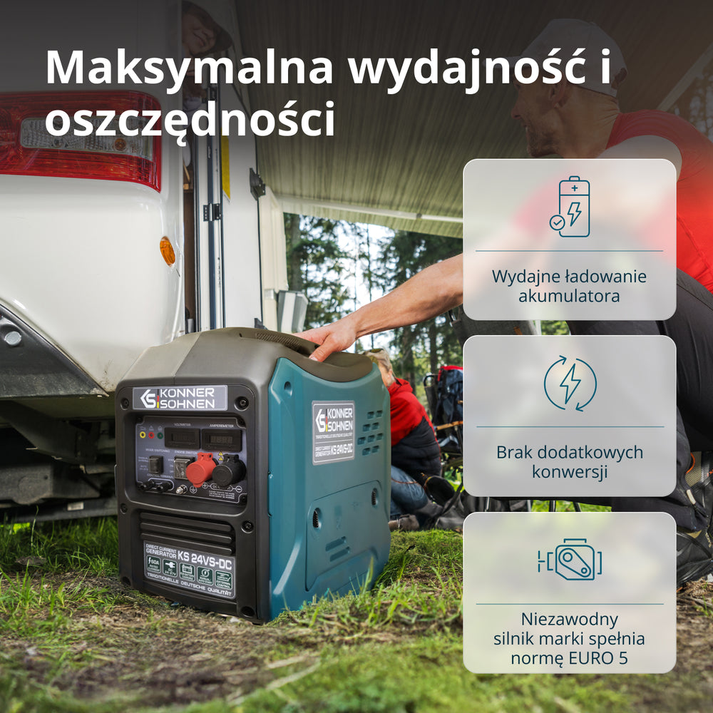 KS 24VS-DC Līdzstrāvas ģenerators