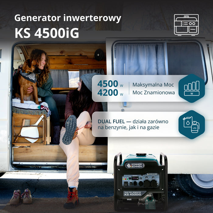 Generator inwertorowy KS 4500iG