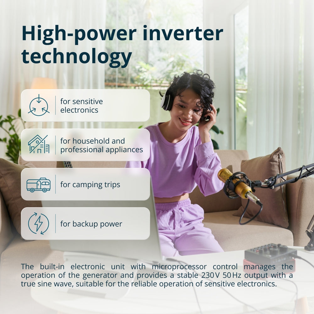 Inverter Gasoline Generator KS 6500iE
