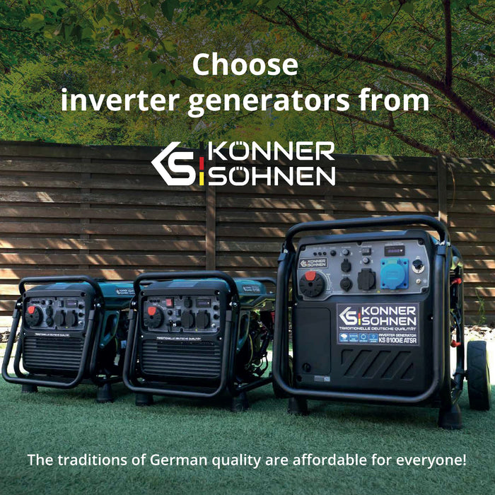Inverter Generator KS 8100iE 1/3 ATSR