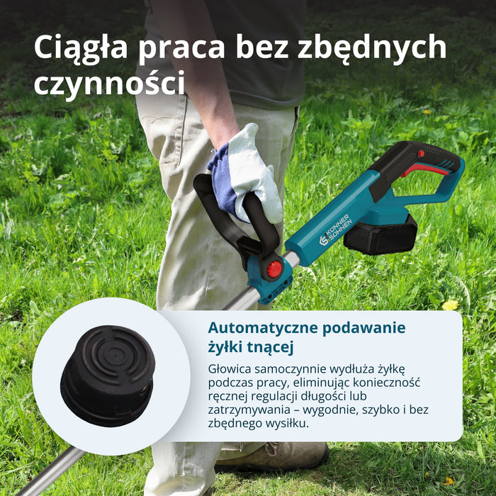 Juhtmeta trimmer KS CST-20V