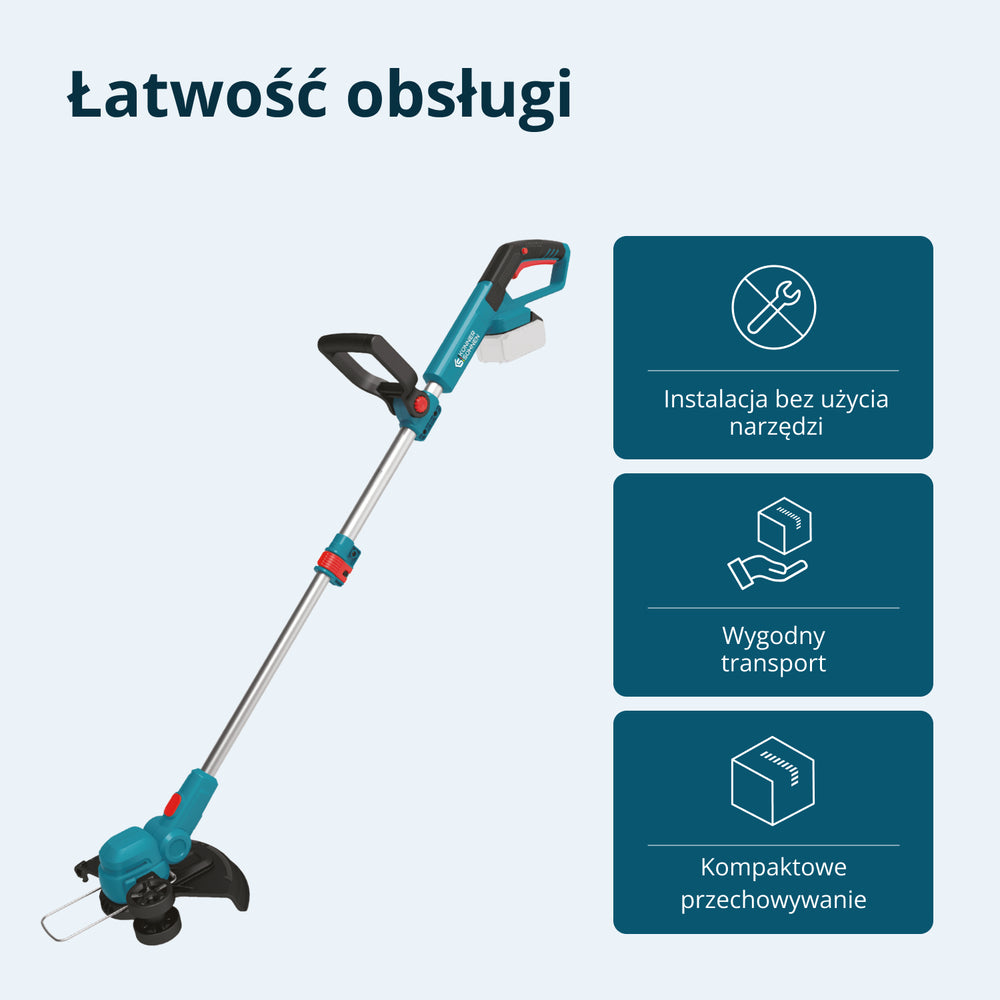 Juhtmeta trimmer KS CST-20V