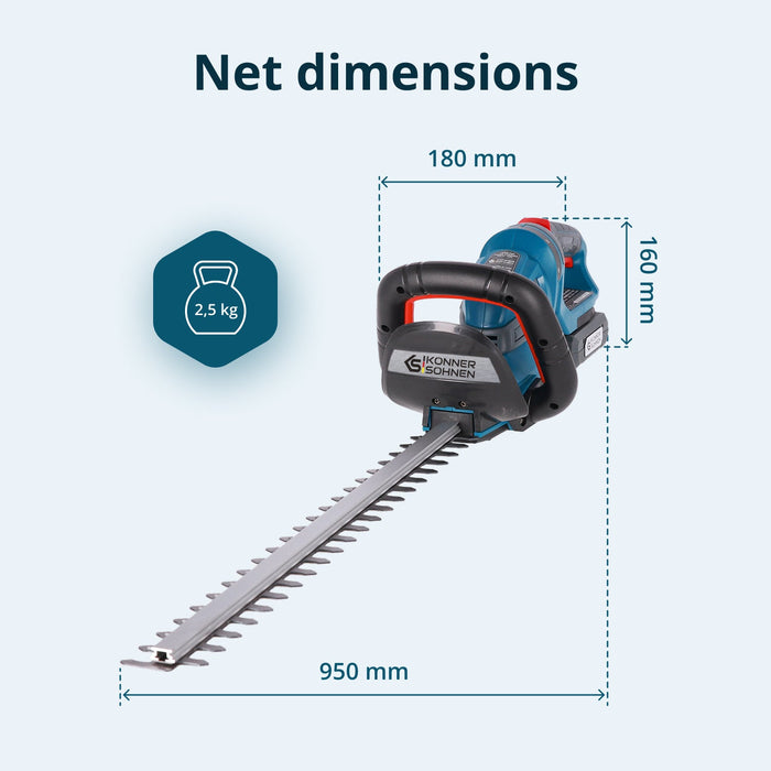 Cordless Hedge Trimmer KS HT-20V