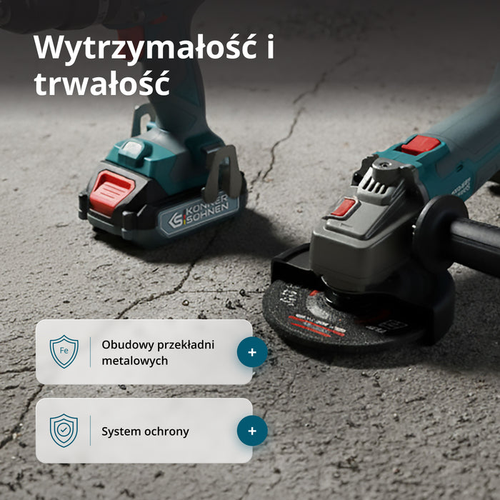 Zestaw Mistrzowski Bezprzewodowy KS IDAGB 20V SET 1 PLUS
