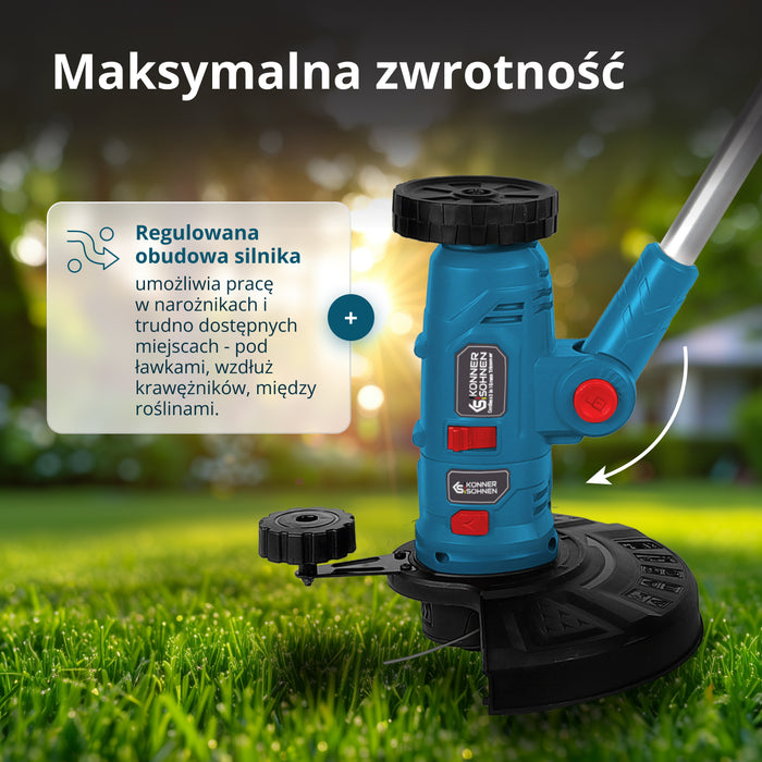 Bezvadu daudzfunkcionālais trimmeris KS MFT-20V