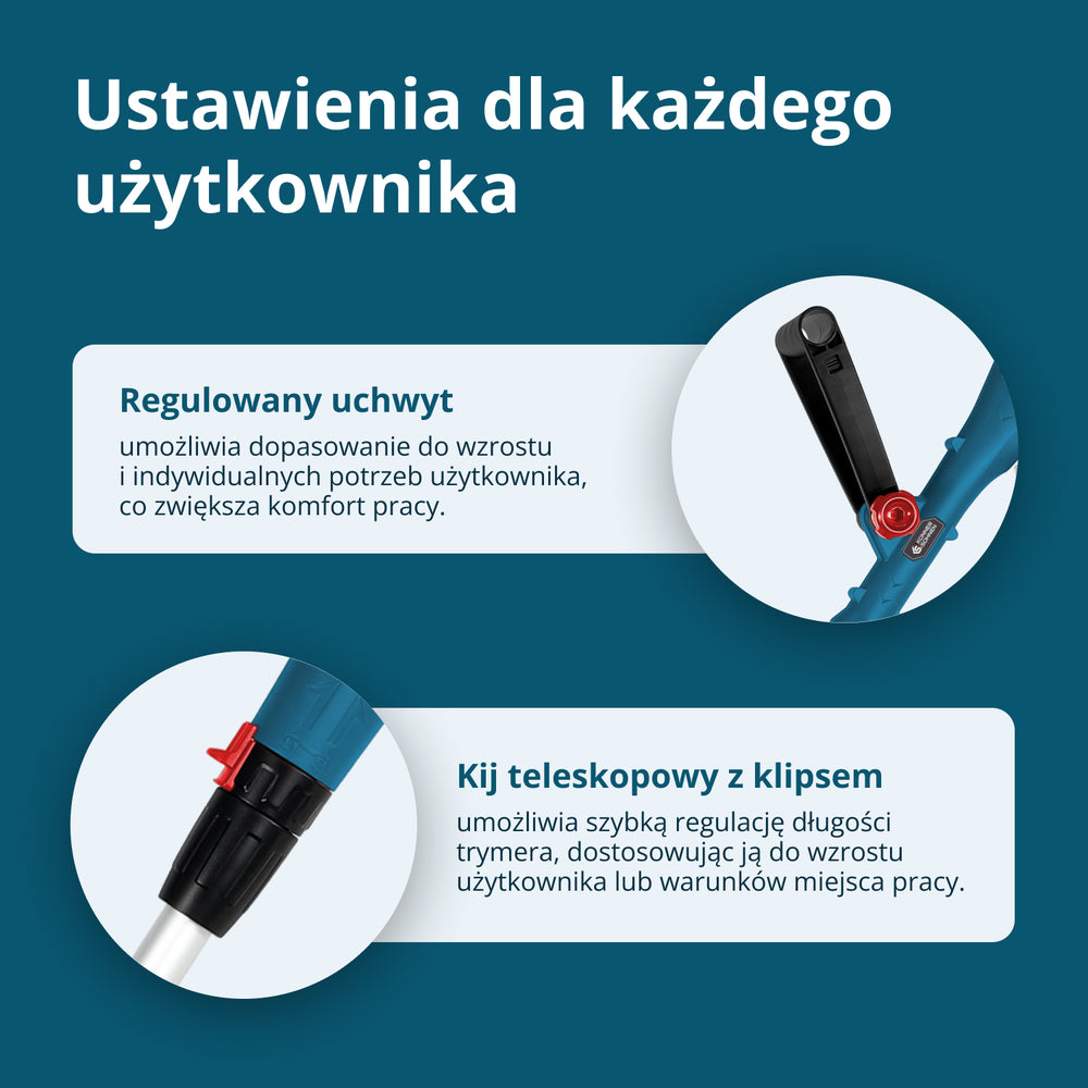 Bezvadu daudzfunkcionālais trimmeris KS MFT-20V
