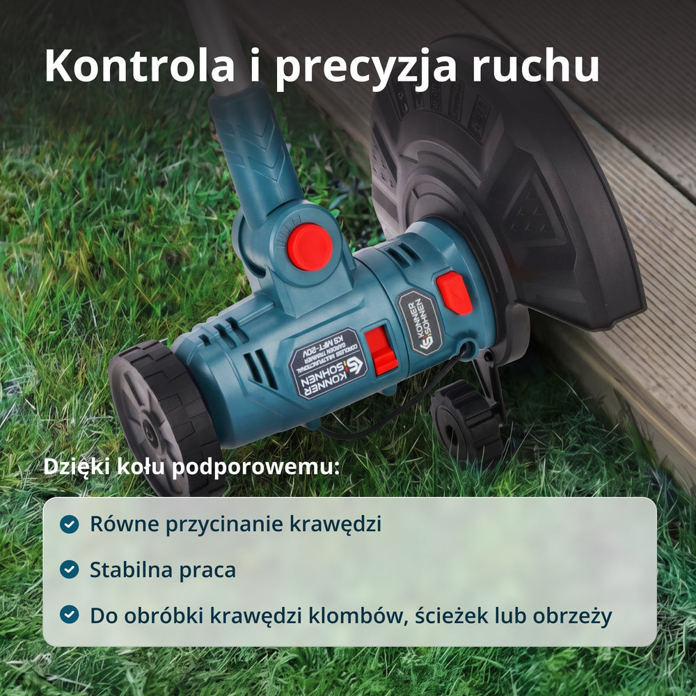 Bezvadu daudzfunkcionālais trimmeris KS MFT-20V