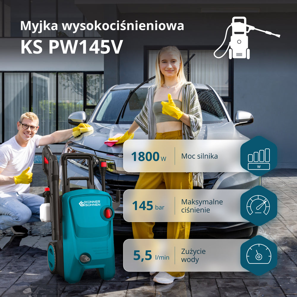 Kõrgsurvepesur KS PW145V
