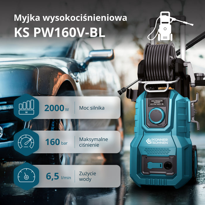 Kõrgsurvepesur KS PW160V-BL