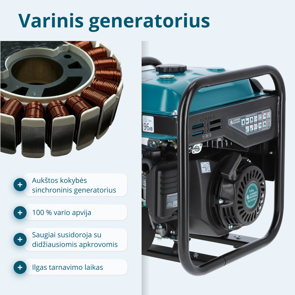 Inverterinis generatorius KS 3300i