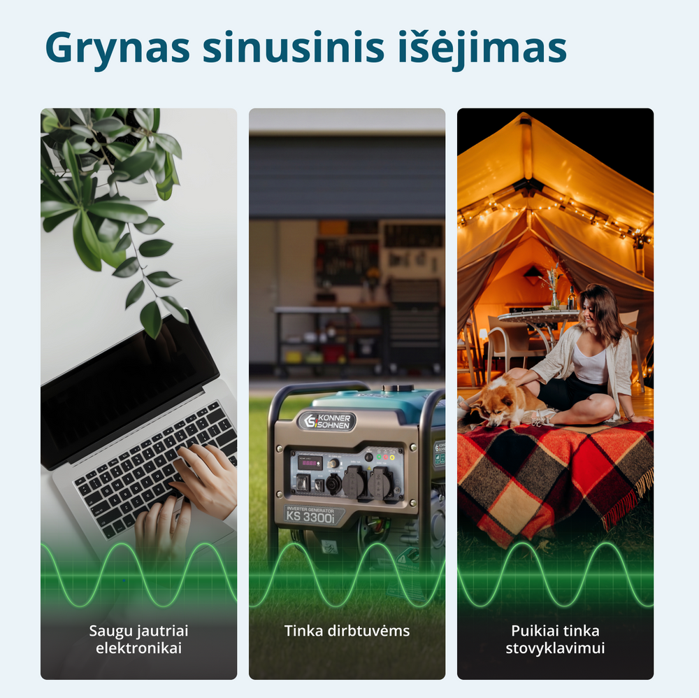 Inverterinis generatorius KS 3300i