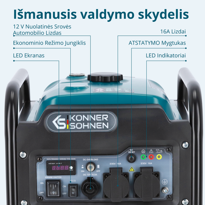 Inverterinis generatorius KS 3300i