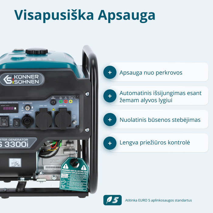 Inverterinis generatorius KS 3300i