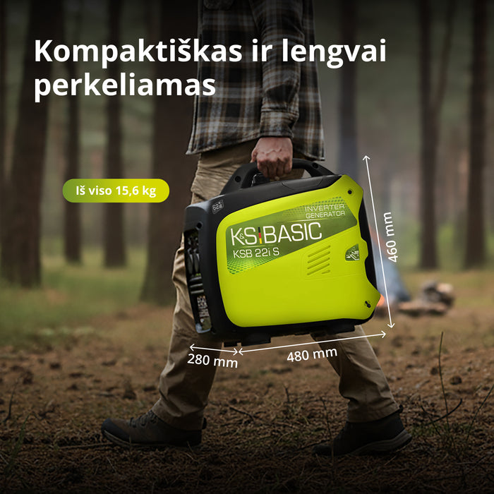 Inverterinis generatorius KSB 22i S
