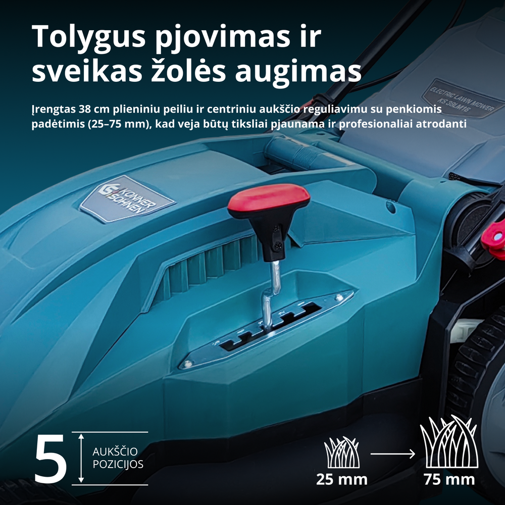 Elektrinė vejapjovė KS 38LM16