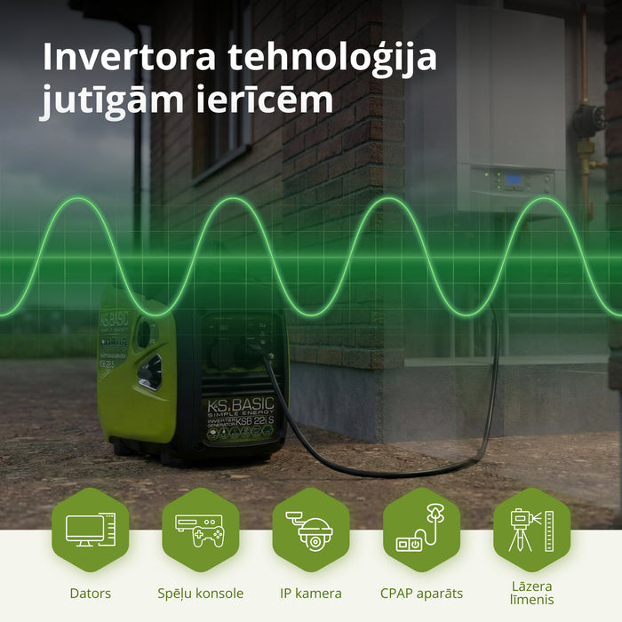 Invertora ģenerators KSB 22i S