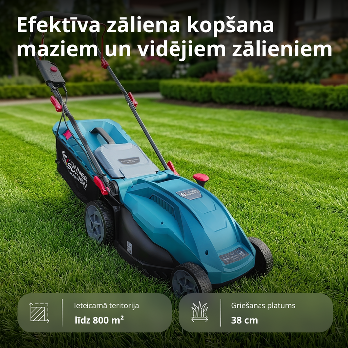 Elektriskā zāles pļaujmašīna KS 38LM16